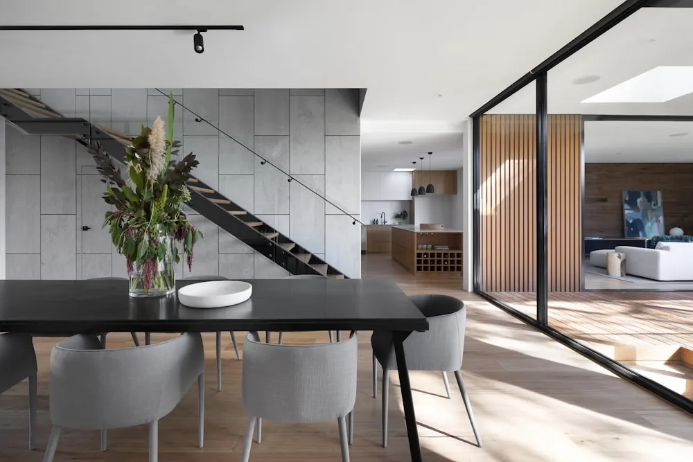 Modern garden home